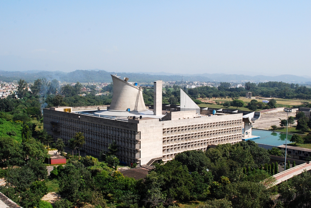 Bâtiment de l'Assemblée de Chandigarh.